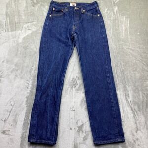 Levi's 501 Original Fit Straight Leg Button Fly Denim Jeans Men Sz 30 Fits 26"